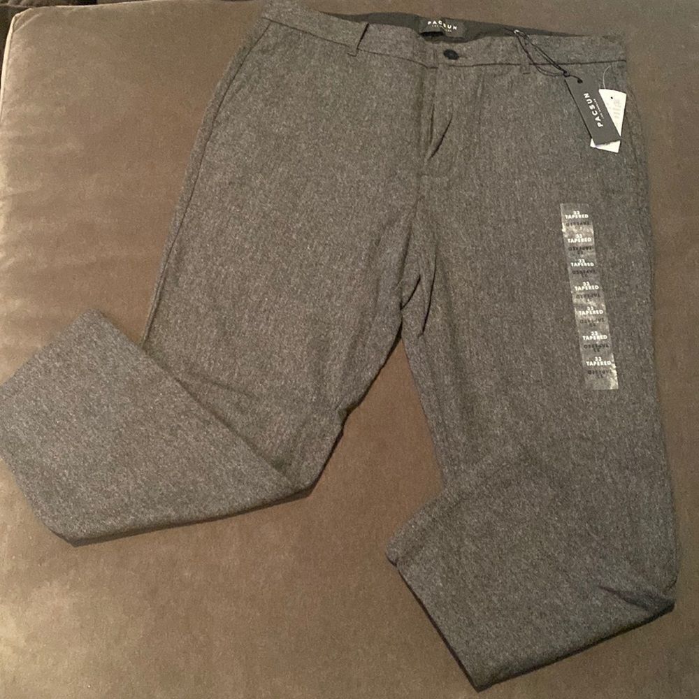 Women’s Pacsun Slim Tapered Wool Blend Pants Size 33 NWT